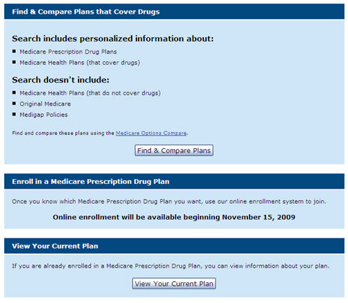 medicaid and medicare. Medicare Part D Plan Signup