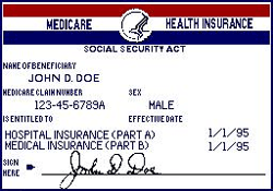 Medicare Part B Card